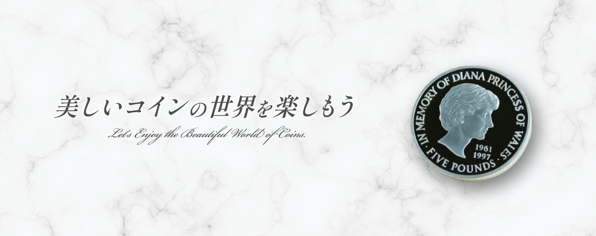 美しいコインの世界を楽しもう！